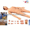 ISO Basic Combination Nursing Manikin, Уход за пациентами Manikin, обучение манекенам по уходу за пациентами